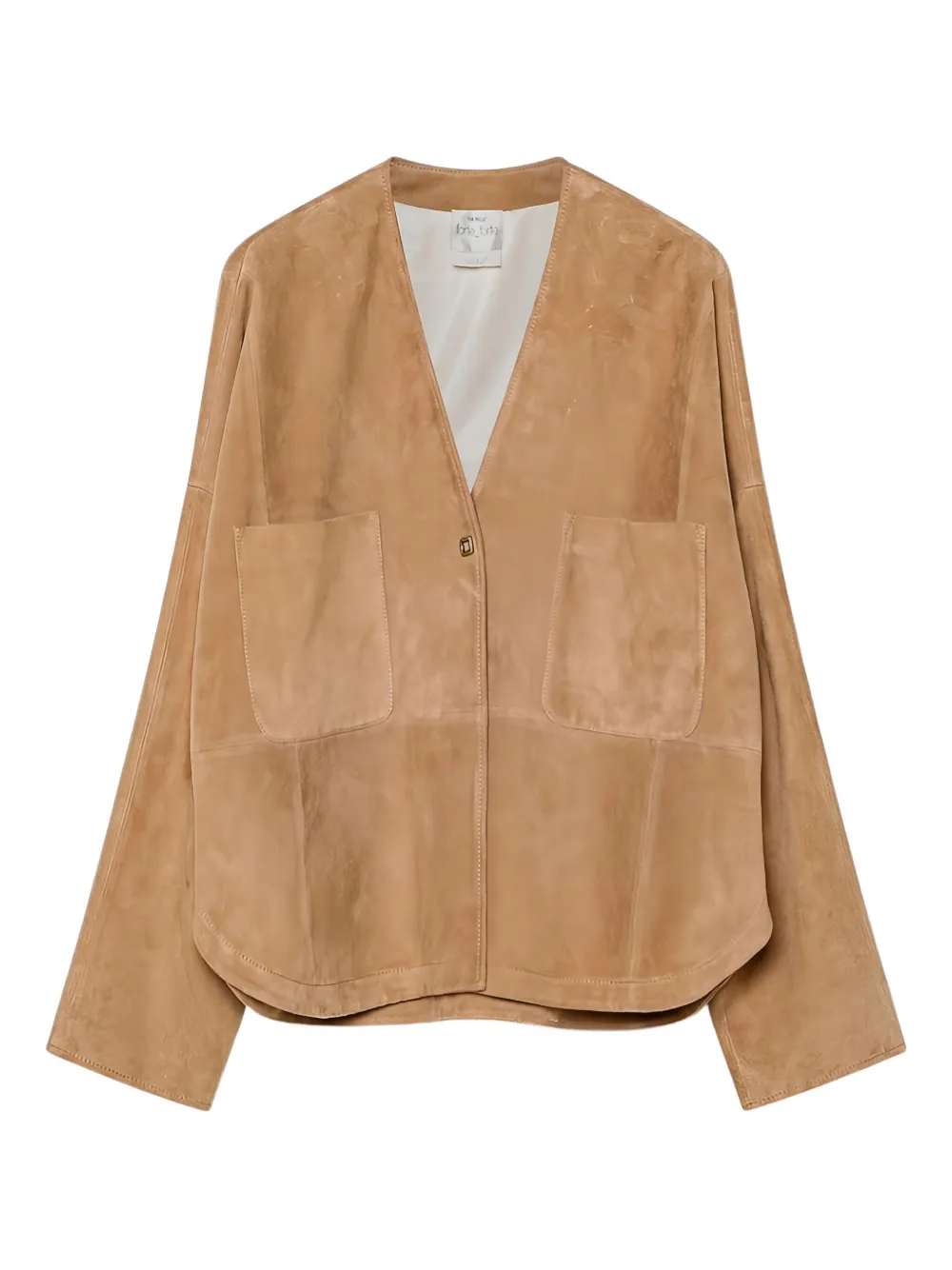 Куртка из замши с накладными карманами Forte Forte, коричневый
Куртка из замши с накладными карманами Forte Forte, коричневый