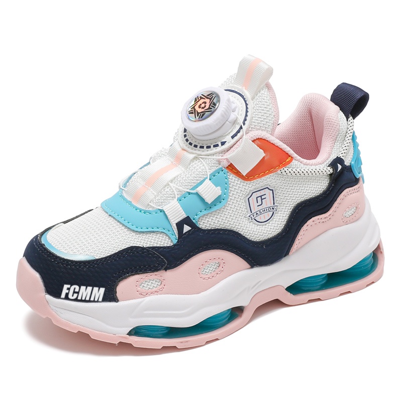 Дышащая повседневная обувь для детей FCMM, розовый/синий 
Дышащая повседневная обувь для детей FCMM, розовый/синий