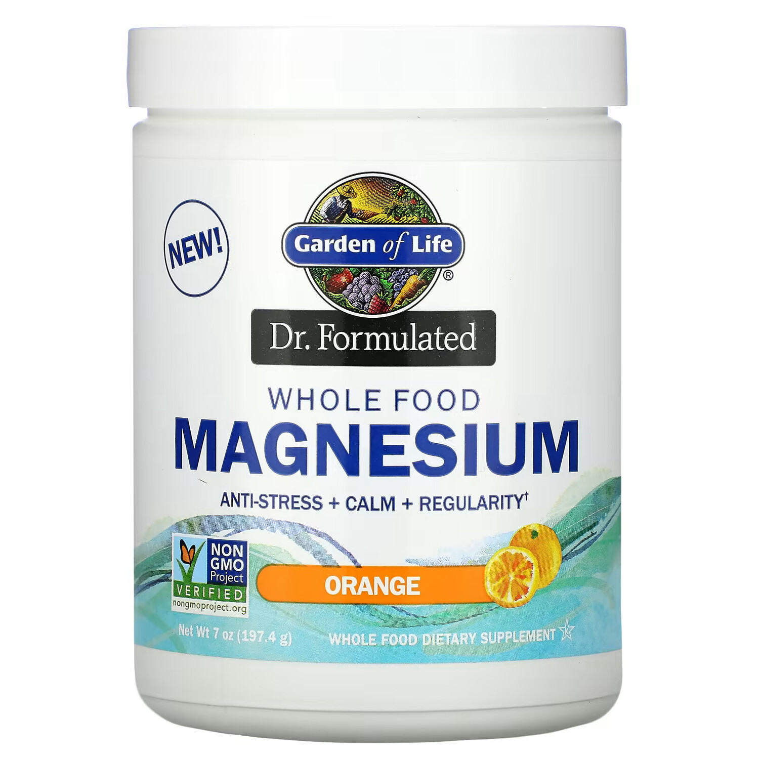 Garden of Life, Dr. Formulated, цельнопищевой магний, порошок, с апельсиновым вкусом, 197,4 г (7 унций)
Garden of Life, Dr. Formulated, цельнопищевой магний, порошок, с апельсиновым вкусом, 197,4 г (7 унций)