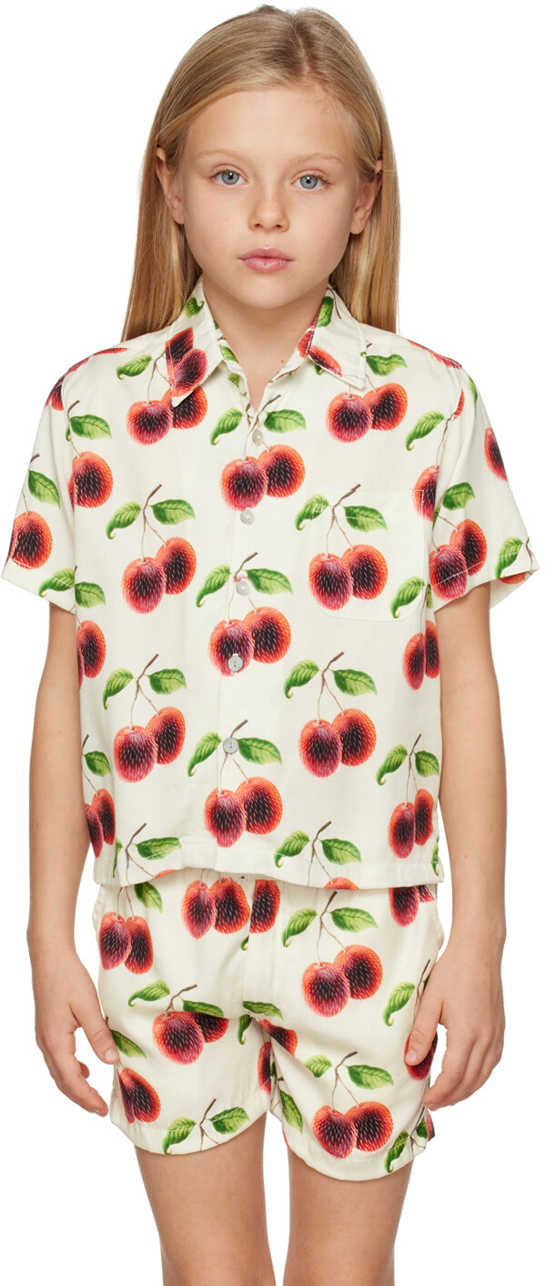 Детская рубашка Off-White Rambuten Endless Joy
Детская рубашка Off-White Rambuten Endless Joy