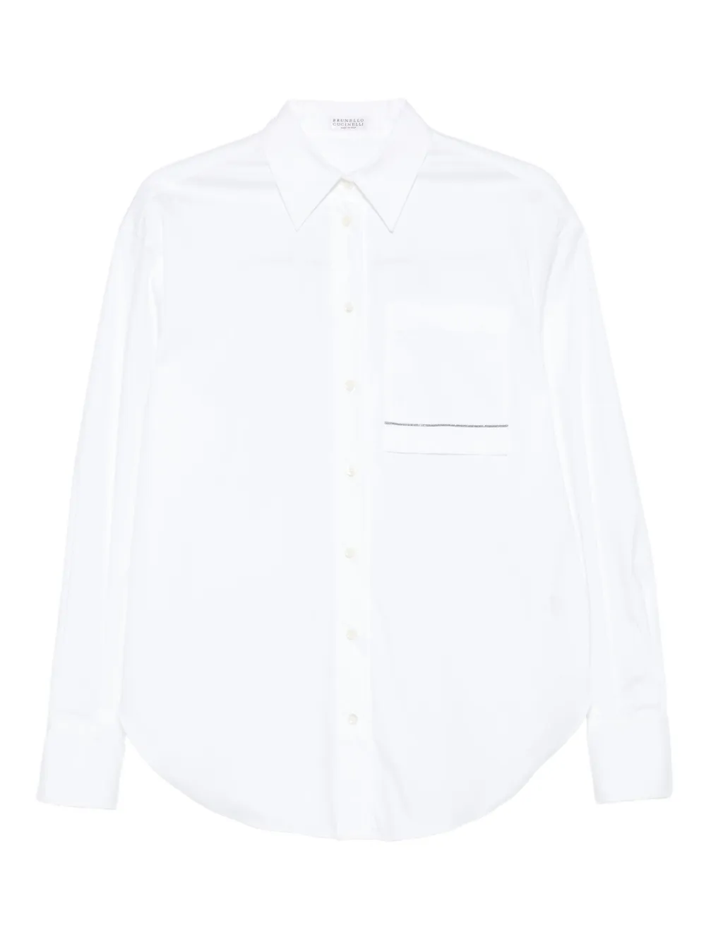 Рубашка с карманами Brunello Cucinelli, белый
Рубашка с карманами Brunello Cucinelli, белый
