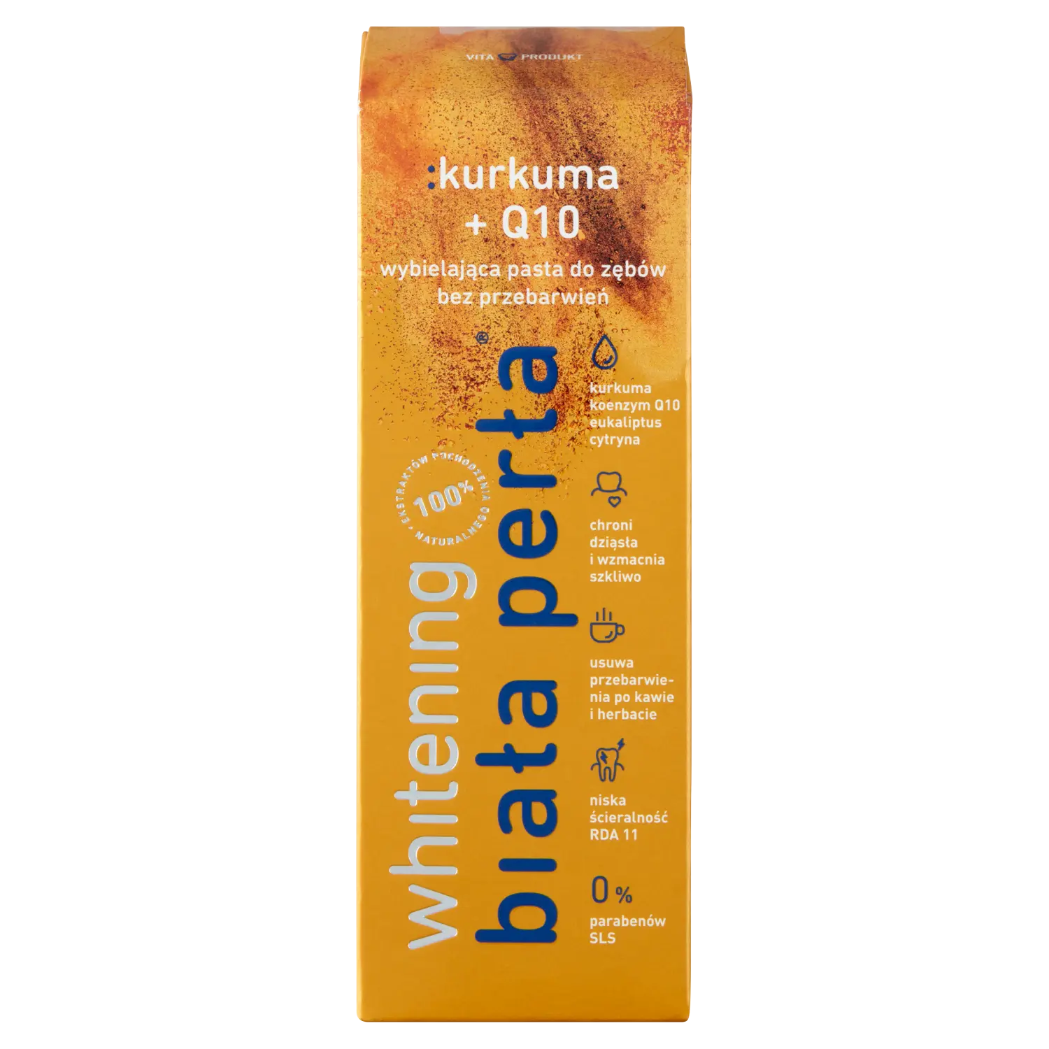 Biała Perła Bez przebarwień паста для отбеливания зубов, 75 мл
Biała Perła Bez przebarwień паста для отбеливания зубов, 75 мл