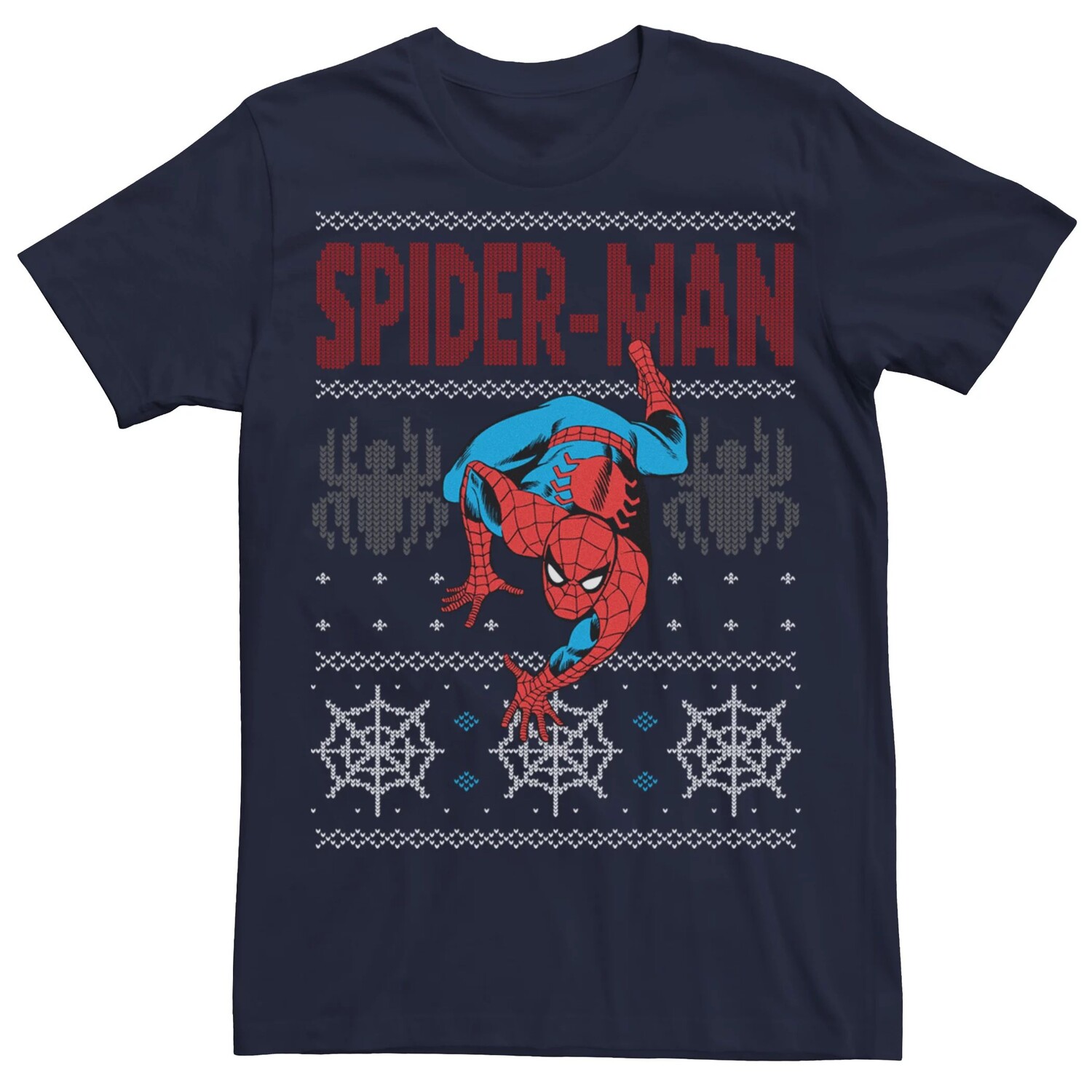 Мужская футболка с рисунком «Ugly Sweater Marvel Spider-Man» Licensed Character
Мужская футболка с рисунком «Ugly Sweater Marvel Spider-Man» Licensed Character