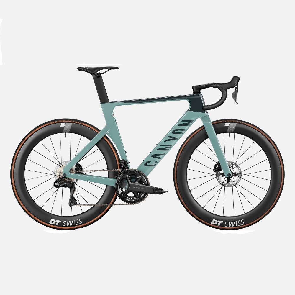 Шоссейный велосипед Canyon Aeroad CF SLX 8 Di2, светло-зеленый
Шоссейный велосипед Canyon Aeroad CF SLX 8 Di2, светло-зеленый