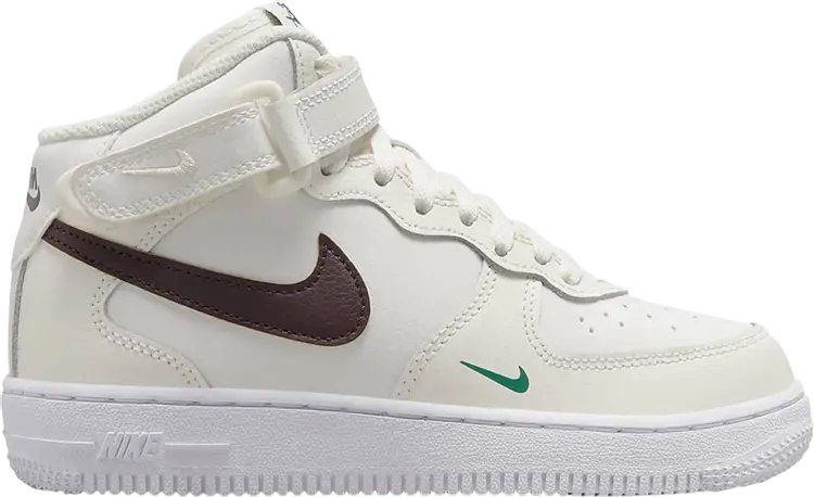 Кроссовки Nike Force 1 Mid SE PS '40th Anniversary - Sail Brown Basalt', кремовый
Кроссовки Nike Force 1 Mid SE PS '40th Anniversary - Sail Brown Basalt', кремовый