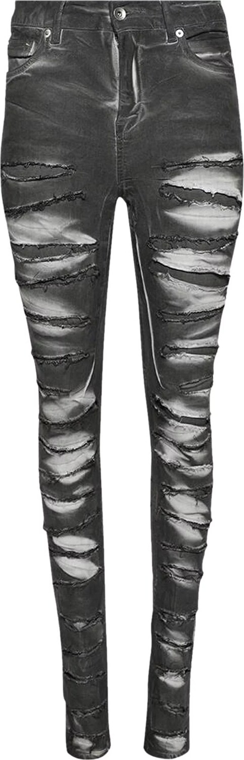 Джинсы Rick Owens DRKSHDW Detroit Cut, черный
Джинсы Rick Owens DRKSHDW Detroit Cut, черный