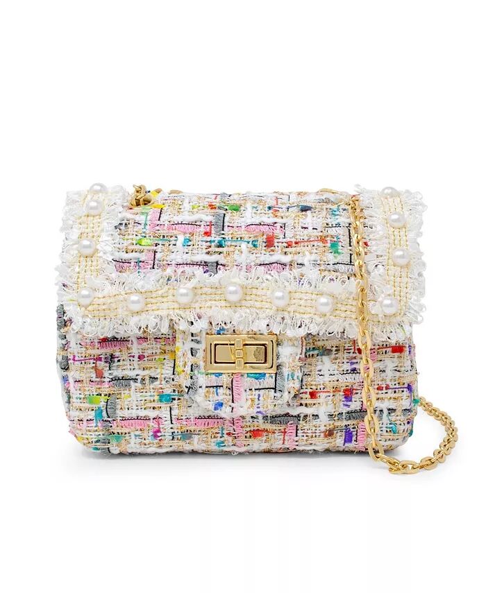 Классическая твидовая сумка для девочек, белая Tiny Treats + Zomi Gems
Классическая твидовая сумка для девочек, белая Tiny Treats + Zomi Gems