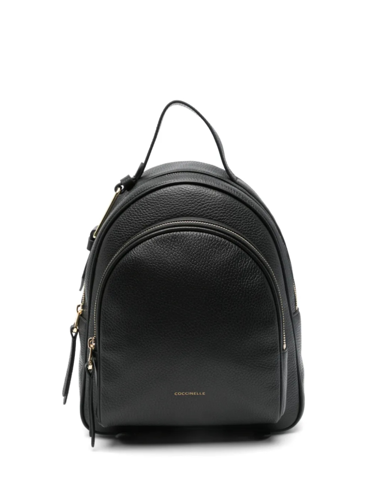 Рюкзак из кожи Coccinelle, черный 
Рюкзак из кожи Coccinelle, черный