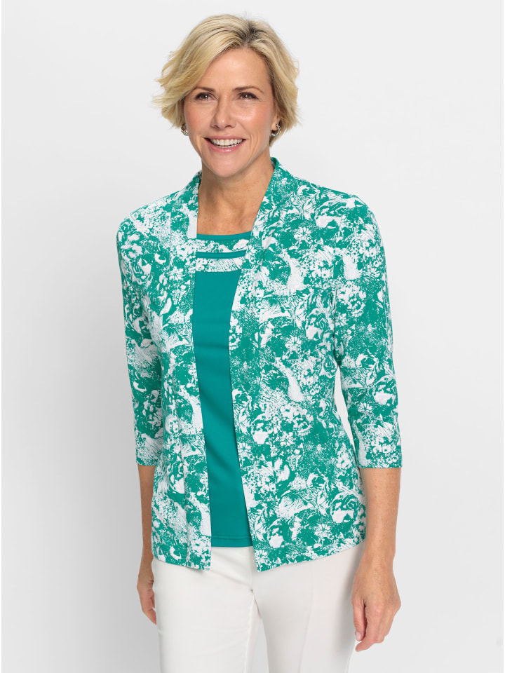 WITT WEIDEN Футболка 2-в-1 с изумрудно-белым принтом, Зеленый, WITT WEIDEN Футболка 2-в-1 с изумрудно-белым принтом
WITT WEIDEN Футболка 2-в-1 с изумрудно-белым принтом, Зеленый, WITT WEIDEN Футболка 2-в-1 с изумрудно-белым принтом