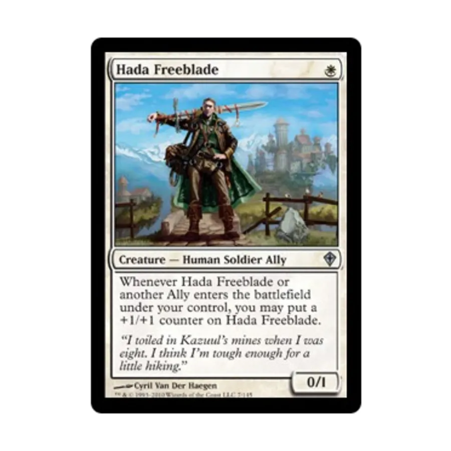 CCG Хада Фриблейд (Ю), MTG - Worldwake 
CCG Хада Фриблейд (Ю), MTG - Worldwake