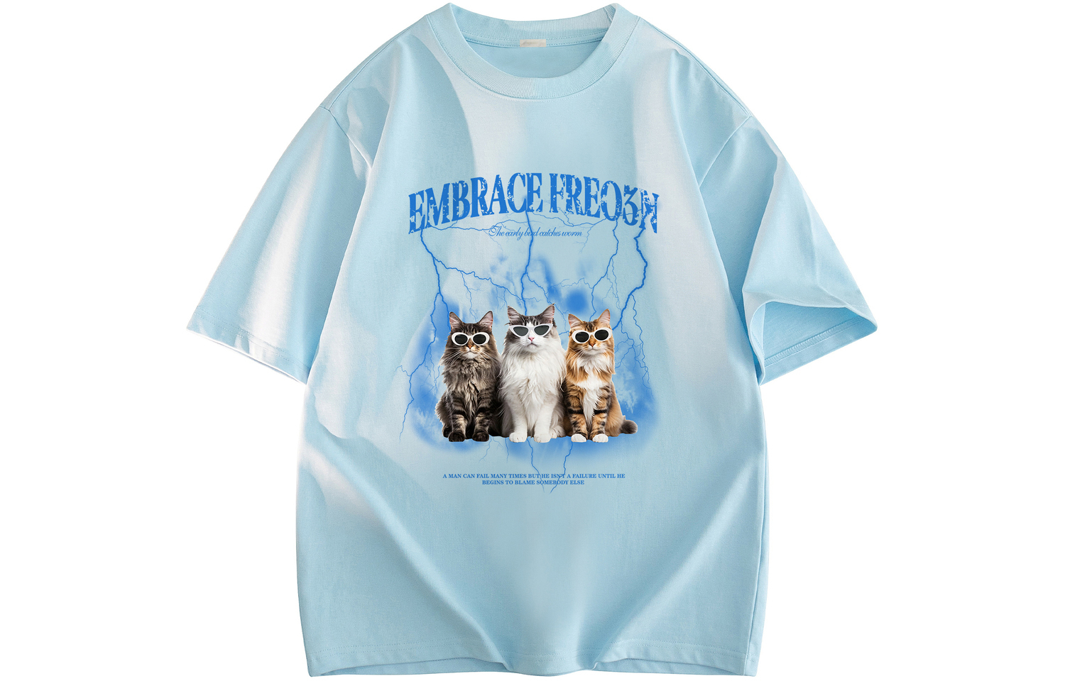 Футболка унисекс FREO3N, синий
Футболка унисекс FREO3N, синий