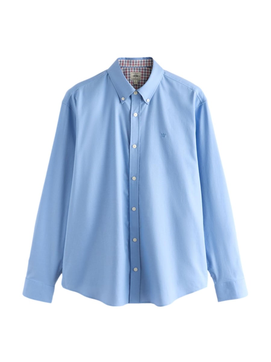 Рубашка на пуговицах классического кроя Next, синий
Рубашка на пуговицах классического кроя Next, синий