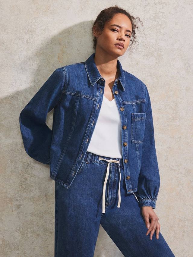 Джинсовая рубашка Ro&Zo, синий 
Джинсовая рубашка Ro&Zo, синий