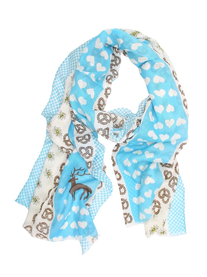 Шарф Allgäu Rebell, бирюзовый
Шарф Allgäu Rebell, бирюзовый