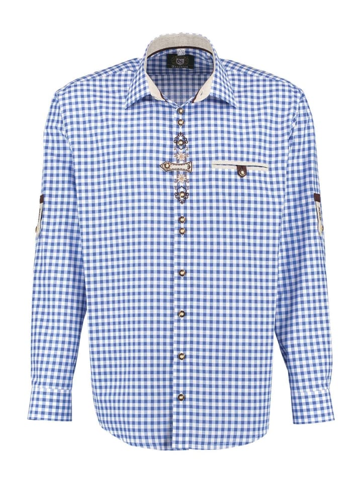 традиционная рубашка 420028-2602 синего цвета OS-Trachten
традиционная рубашка 420028-2602 синего цвета OS-Trachten