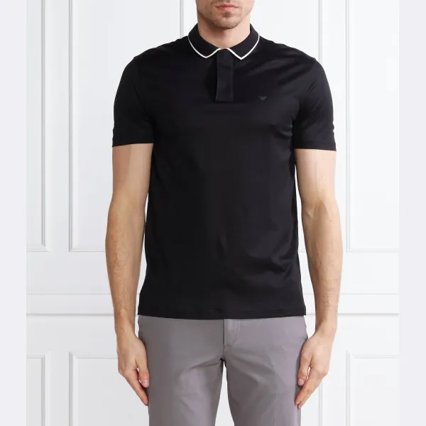 Рубашка поло стандартного кроя Emporio Armani, черный
Рубашка поло стандартного кроя Emporio Armani, черный