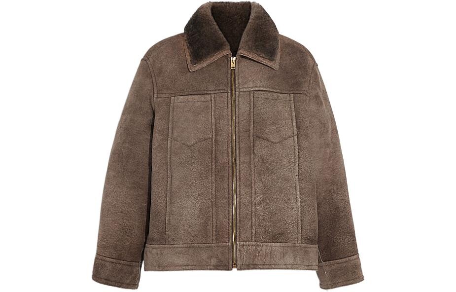 COACH Мужская кожаная куртка, цвет Brown
COACH Мужская кожаная куртка, цвет Brown