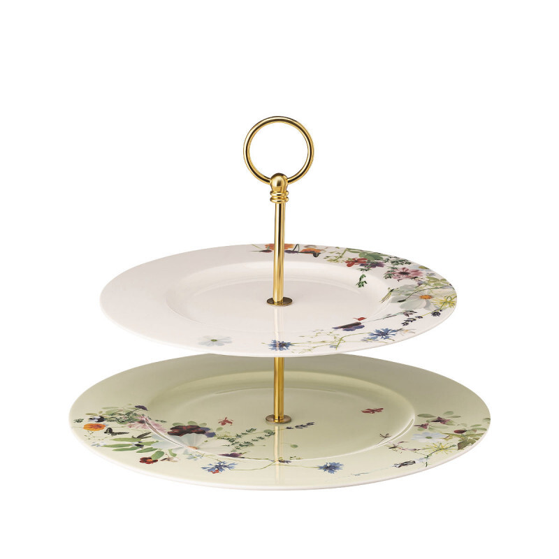 Этажерка Brillance Grand Air, 2 предмета Верхняя тарелка 28 см / Нижняя тарелка 33 см Rosenthal, красочный
Этажерка Brillance Grand Air, 2 предмета Верхняя тарелка 28 см / Нижняя тарелка 33 см Rosenthal, красочный