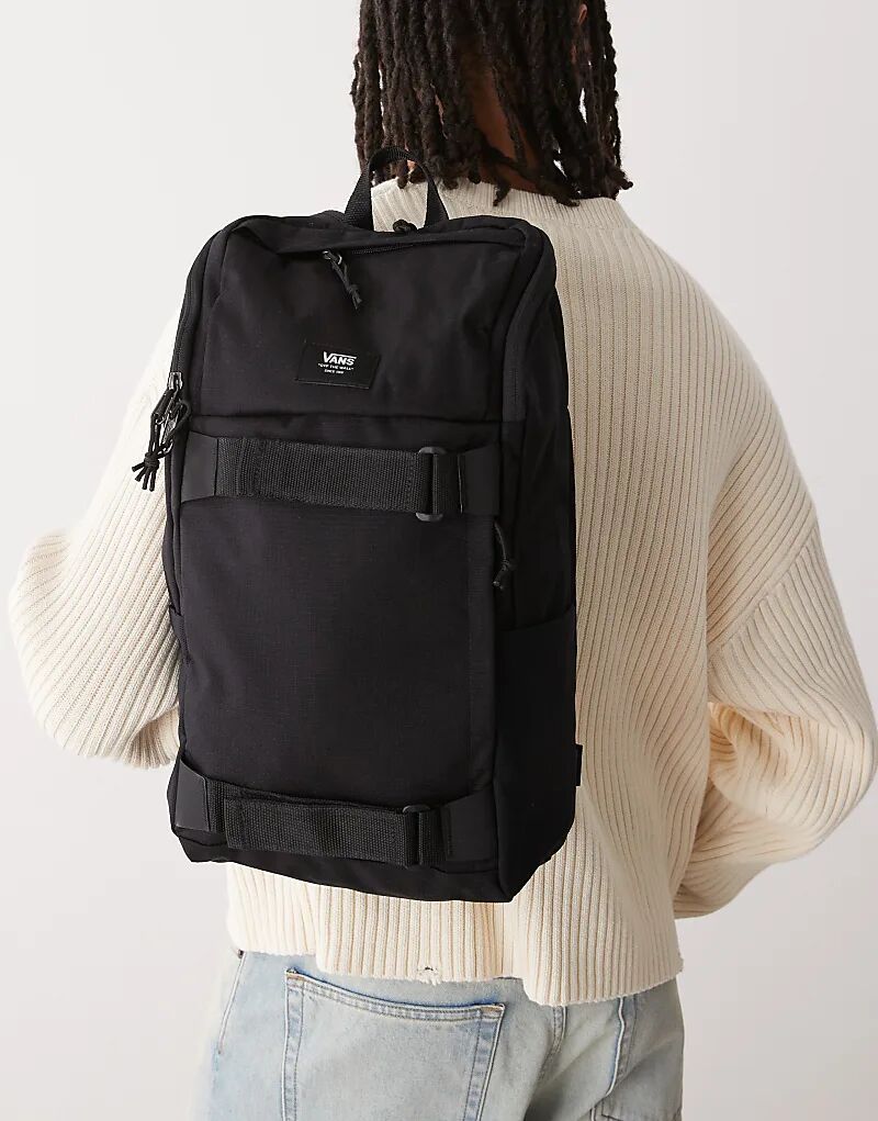Скейт-рюкзак Vans Obstacle из черного рипстопа
Скейт-рюкзак Vans Obstacle из черного рипстопа