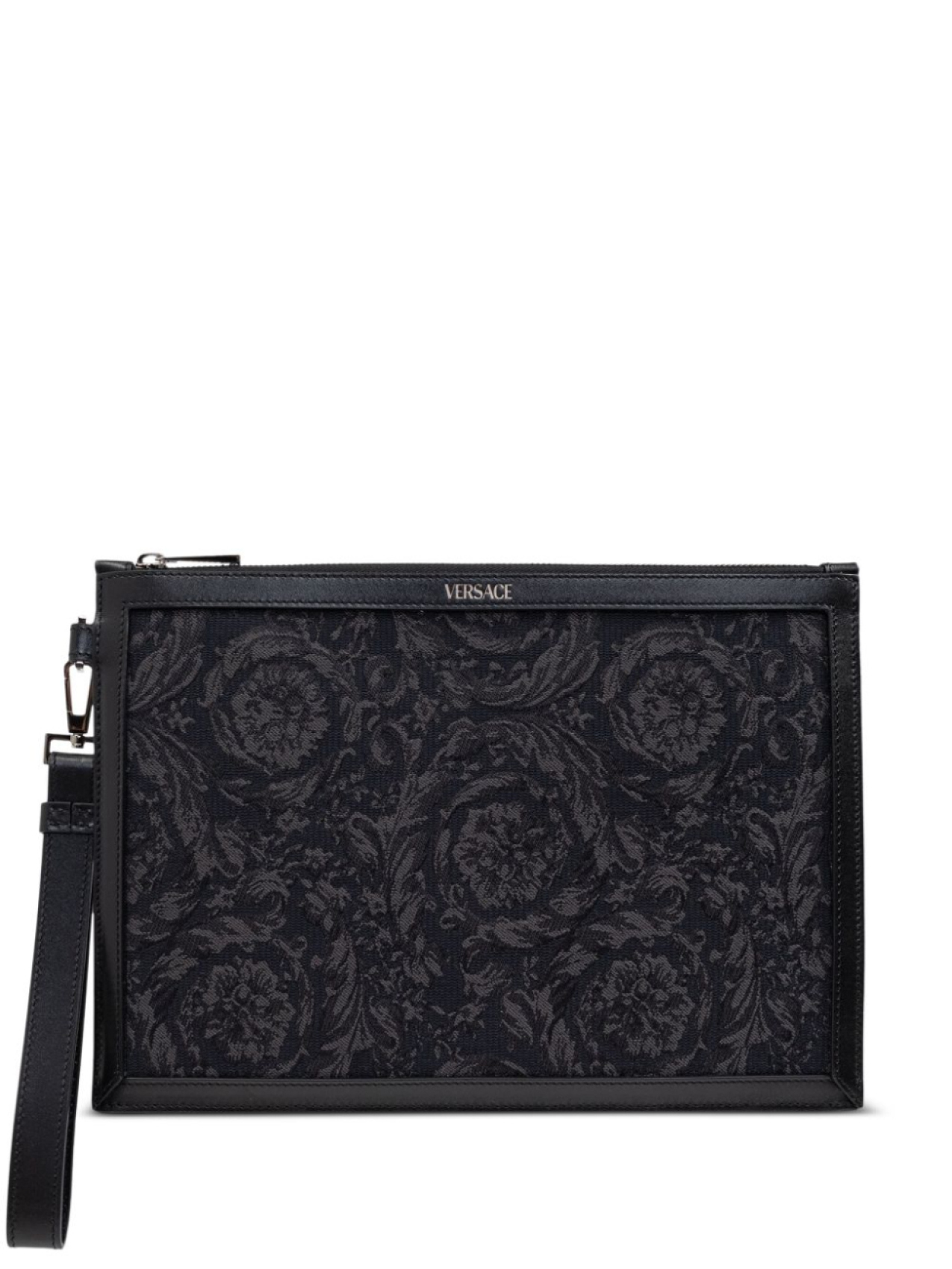 Жаккардовый клатч Versace Barocco, черный
Жаккардовый клатч Versace Barocco, черный
