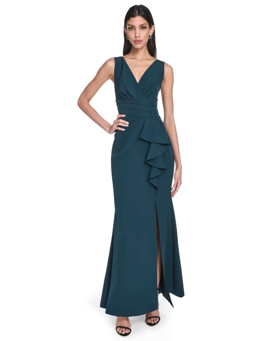 Женское плиссированное платье с оборками Eliza J, Teal
Женское плиссированное платье с оборками Eliza J, Teal