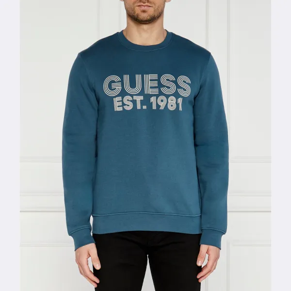 Толстовка узкого кроя Guess, синий
Толстовка узкого кроя Guess, синий