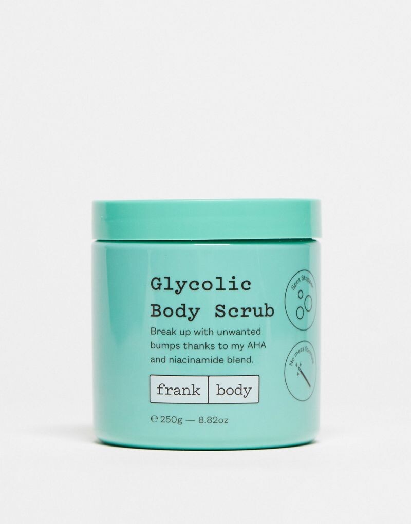 Гликолевый скраб для тела Frank Body 250г
Гликолевый скраб для тела Frank Body 250г