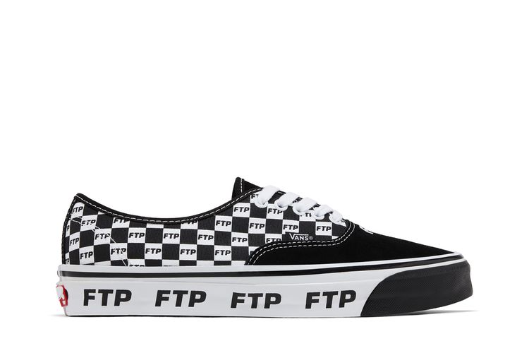 Кроссовки FTP x Authentic 44 'Checkerboard', черный 
Кроссовки FTP x Authentic 44 'Checkerboard', черный