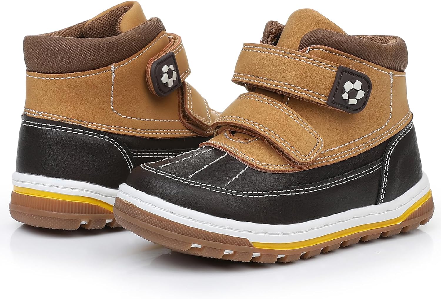 Детские ботинки для малышей для мальчиков и девочек осенние водоотталкивающие ботинки на липучке для улицы (для малышей/маленьких детей) WOWHAH, Brown
Детские ботинки для малышей для мальчиков и девочек осенние водоотталкивающие ботинки на липучке для улицы (для малышей/маленьких детей) WOWHAH, Brown