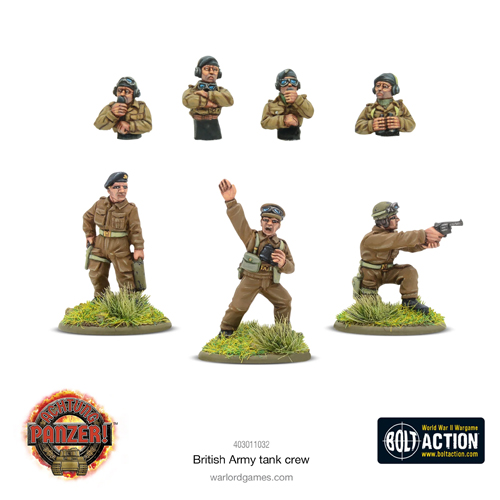 Фигурка British Army Tank Crew Warlord Games
Фигурка British Army Tank Crew Warlord Games