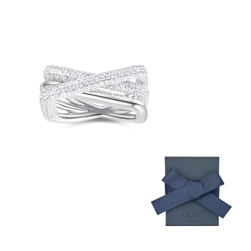 Apm Monaco Серебряное кольцо 925 пробы для женщин Silver
Apm Monaco Серебряное кольцо 925 пробы для женщин Silver