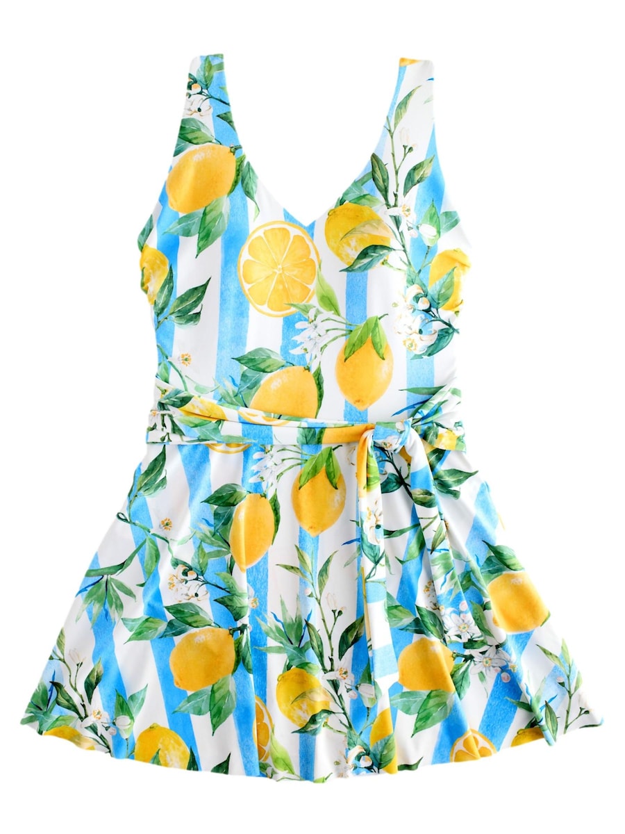 Платье-купальник бандо Next, лазурный
Платье-купальник бандо Next, лазурный