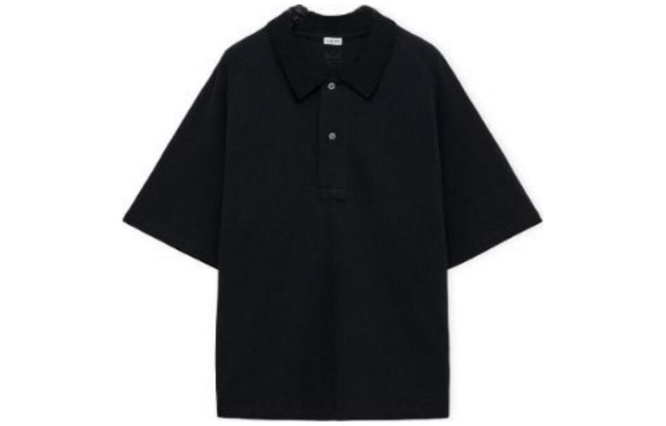 Рубашка поло мужская черная Loewe, черный
Рубашка поло мужская черная Loewe, черный