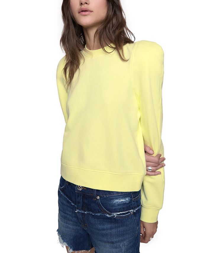 Джемпер с рельефным узором Jade Rebecca Minkoff, желтый
Джемпер с рельефным узором Jade Rebecca Minkoff, желтый