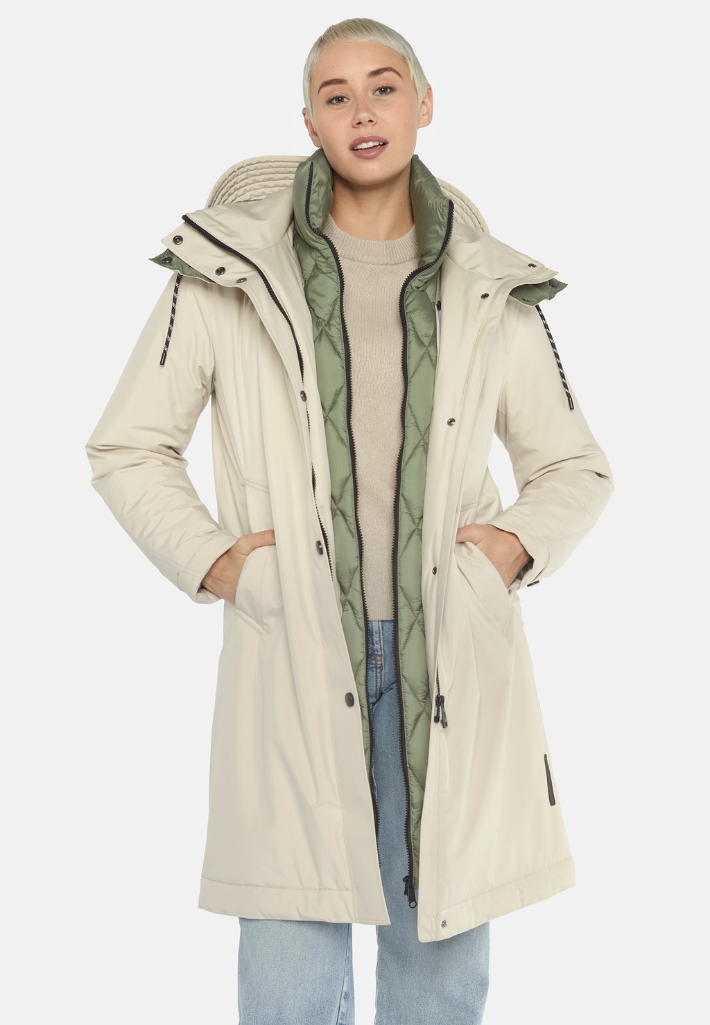 Пуховое пальто FUCHS SCHMITT, бежевый
Пуховое пальто FUCHS SCHMITT, бежевый