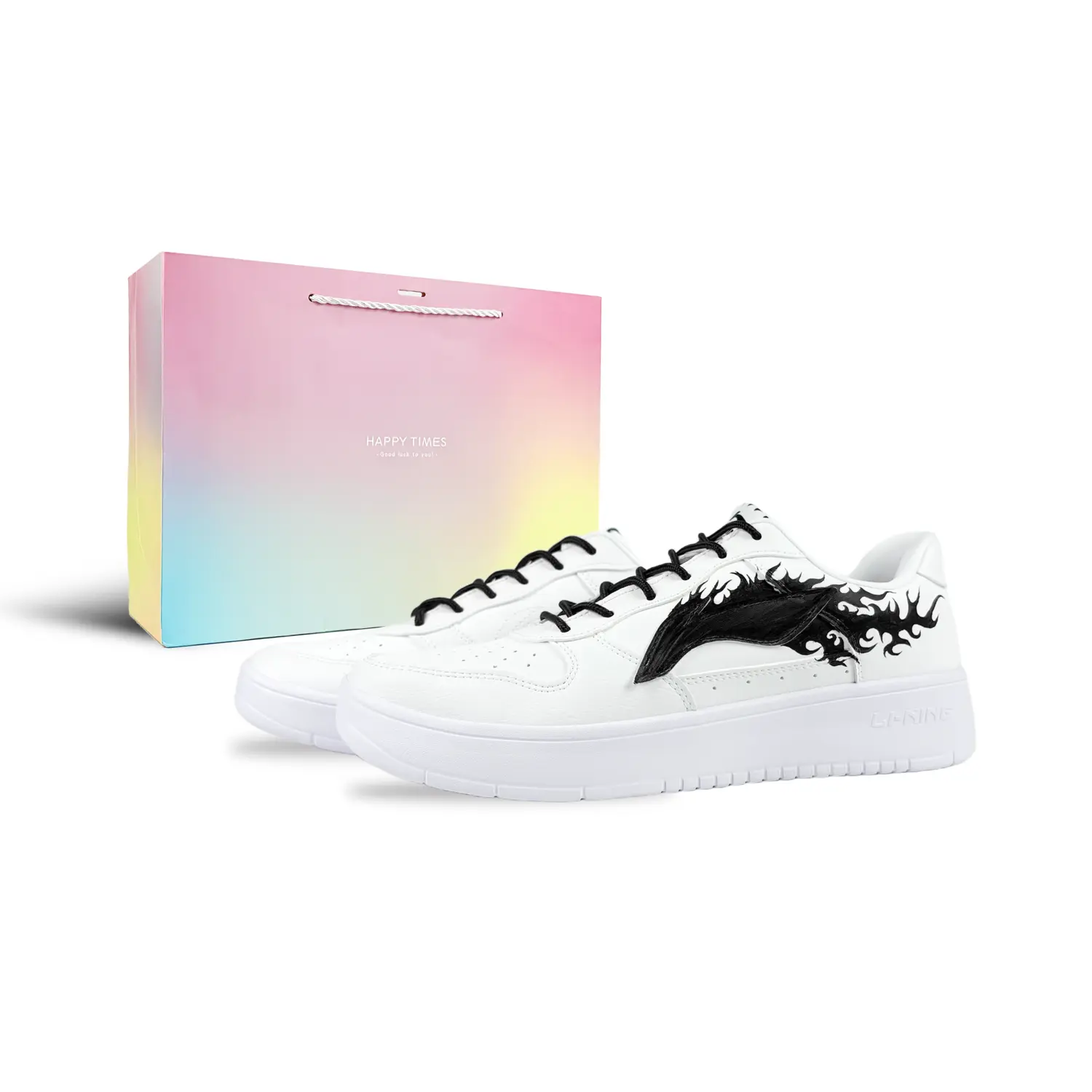 LINING Лининг Понтон Боутс Амортизирующие, Износостойкие Лоу-топ Скейтборд Кроссовки Мужские Черно-Белые - Черно-Белые-Макарон Сумка для покупок, цвет Black White-Macaron Shopping Bag
LINING Лининг Понтон Боутс Амортизирующие, Износостойкие Лоу-топ Скейтборд Кроссовки Мужские Черно-Белые - Черно-Белые-Макарон Сумка для покупок, цвет Black White-Macaron Shopping Bag