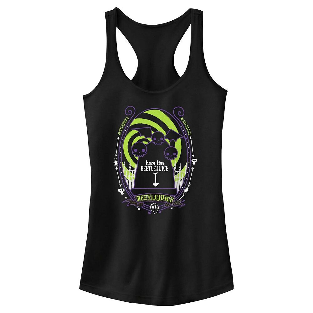 Футболка на бретельках с гоночной спиной и плакатом Beetlejuice Tombstone для юниоров Licensed Character, черный
Футболка на бретельках с гоночной спиной и плакатом Beetlejuice Tombstone для юниоров Licensed Character, черный