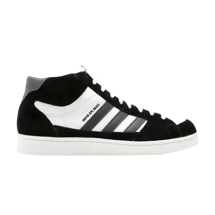 Кроссовки Adidas A Bathing Ape x Super Ape Skate 'Black White Grey', черный
Кроссовки Adidas A Bathing Ape x Super Ape Skate 'Black White Grey', черный
