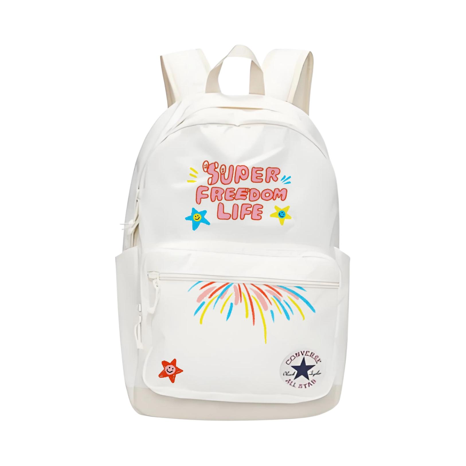 Converse Полиэстеровый рюкзак обычный унисекс белый, Extra Sweet Firework
Converse Полиэстеровый рюкзак обычный унисекс белый, Extra Sweet Firework