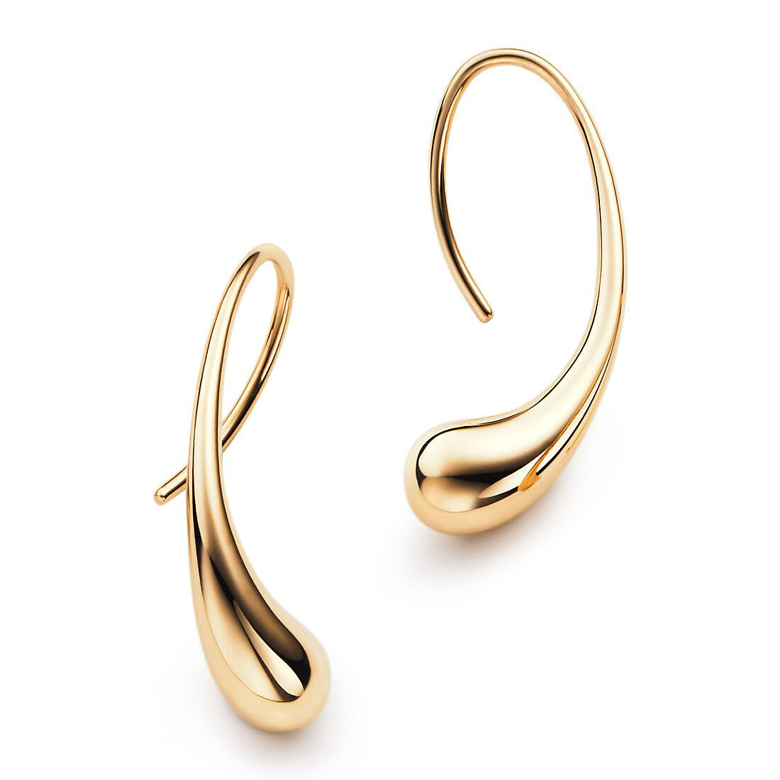 Серьги Tiffany & Co. Elsa Peretti Teardrop, золото
Серьги Tiffany & Co. Elsa Peretti Teardrop, золото