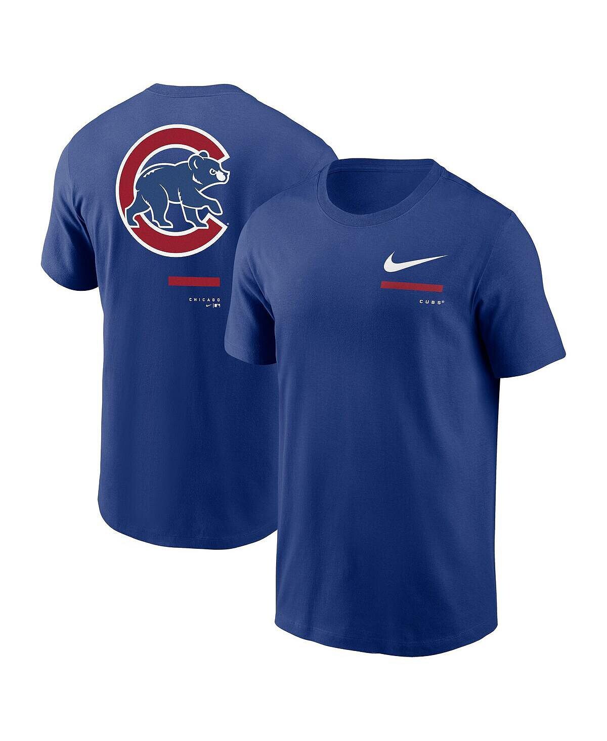 Мужская футболка через плечо Royal Chicago Cubs Nike
Мужская футболка через плечо Royal Chicago Cubs Nike