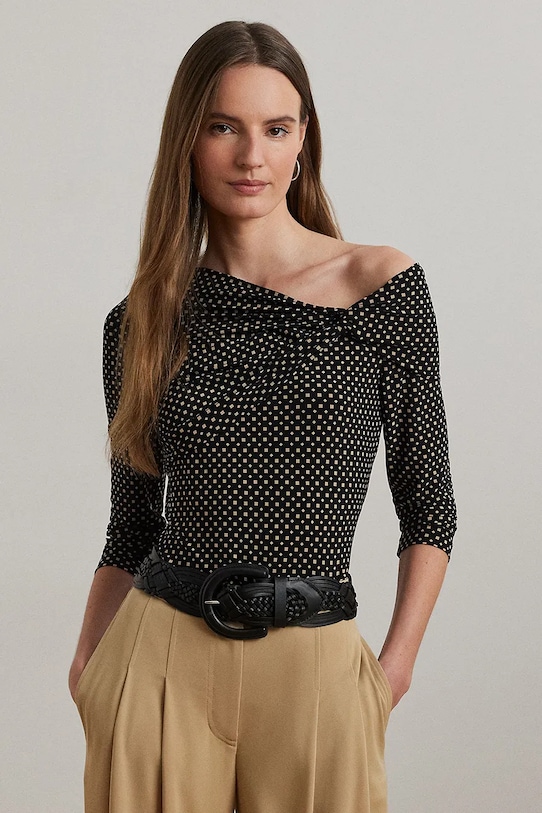 Блузка Lauren Ralph Lauren, черный
Блузка Lauren Ralph Lauren, черный