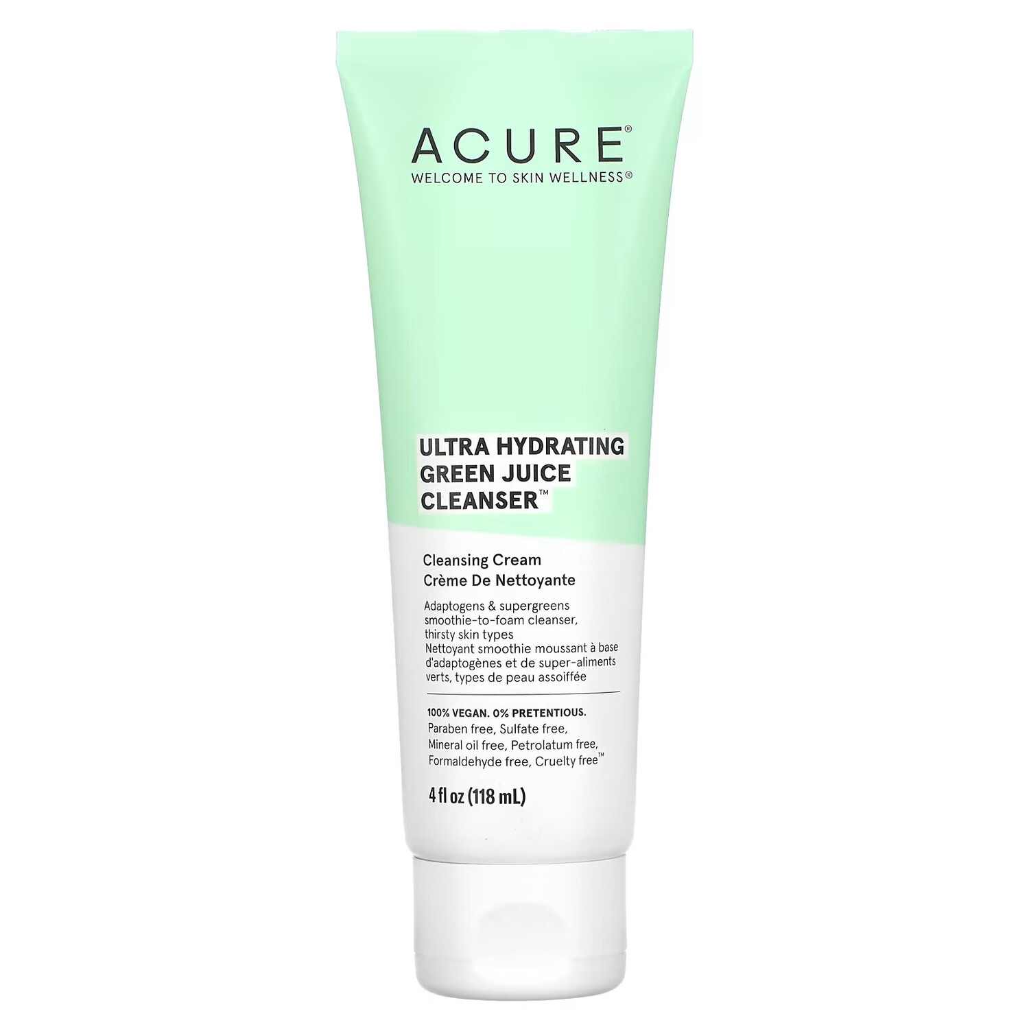 ACURE, интенсивно увлажняющая очищающая пенка с соком зелени, 118 мл (4 жидк. унции)
ACURE, интенсивно увлажняющая очищающая пенка с соком зелени, 118 мл (4 жидк. унции)