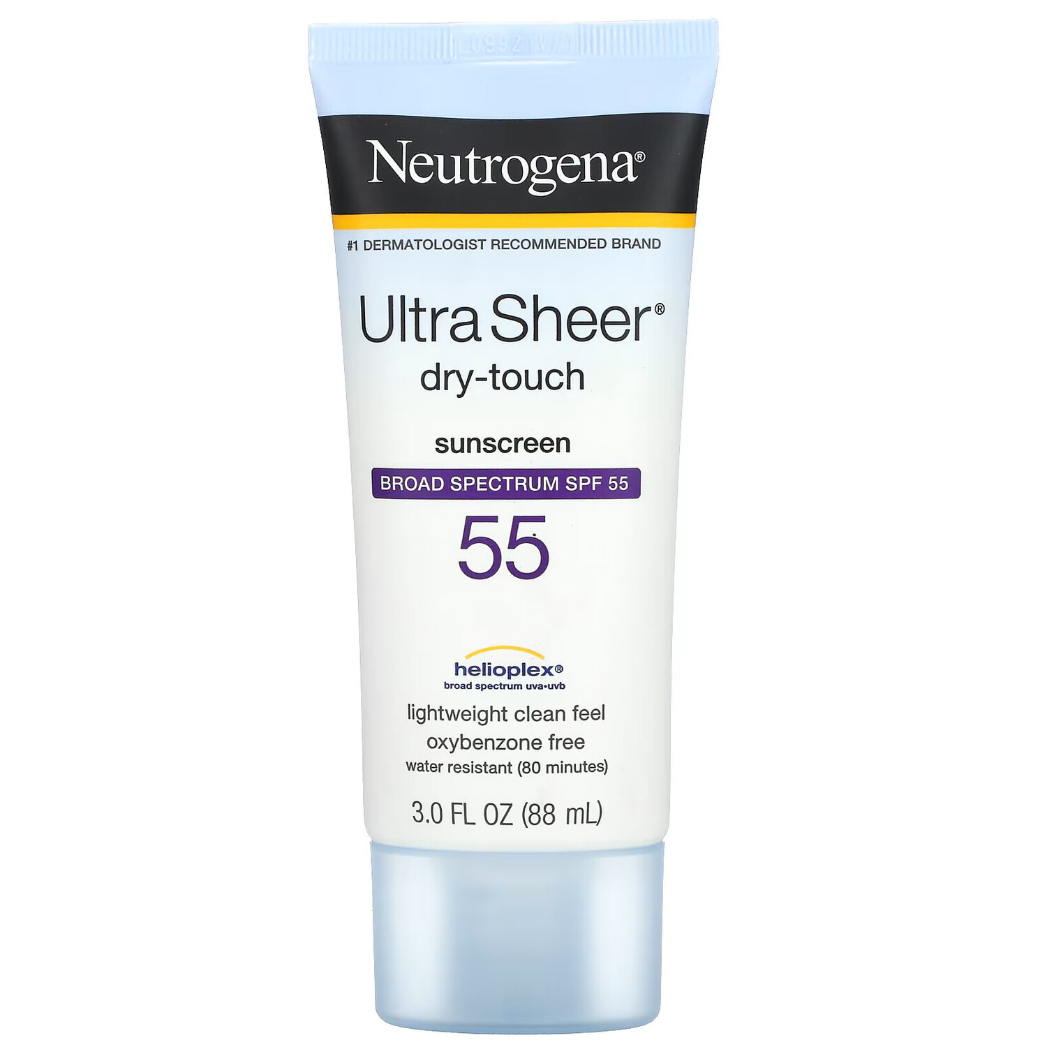 Neutrogena, Ultra Sheer Dry Touch, солнцезащитное средство, SPF 55, 88 мл (3 жидк. Унции)
Neutrogena, Ultra Sheer Dry Touch, солнцезащитное средство, SPF 55, 88 мл (3 жидк. Унции)