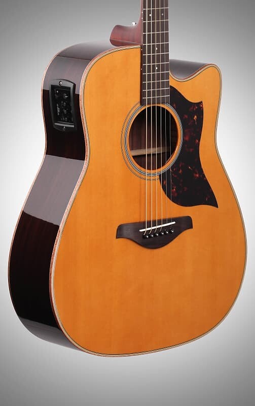 Yamaha A-Series A1R Cutaway Dreadnought Электроакустическая гитара Vintage Natural A1R VN
Yamaha A-Series A1R Cutaway Dreadnought Электроакустическая гитара Vintage Natural A1R VN