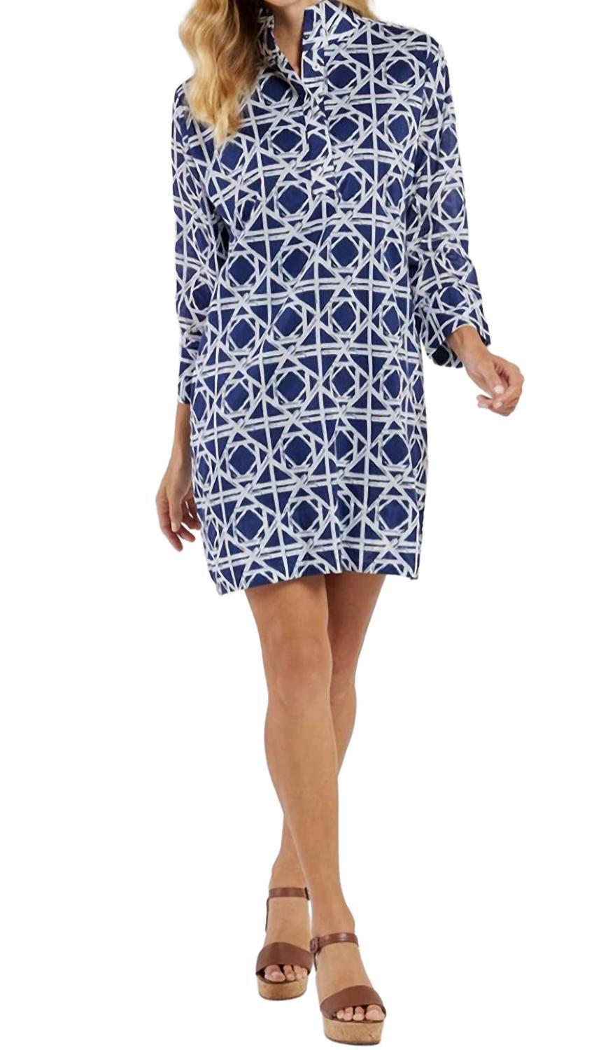 Хелен Хлопковое платье в бамбуковом синем JUDE CONNALLY
Хелен Хлопковое платье в бамбуковом синем JUDE CONNALLY