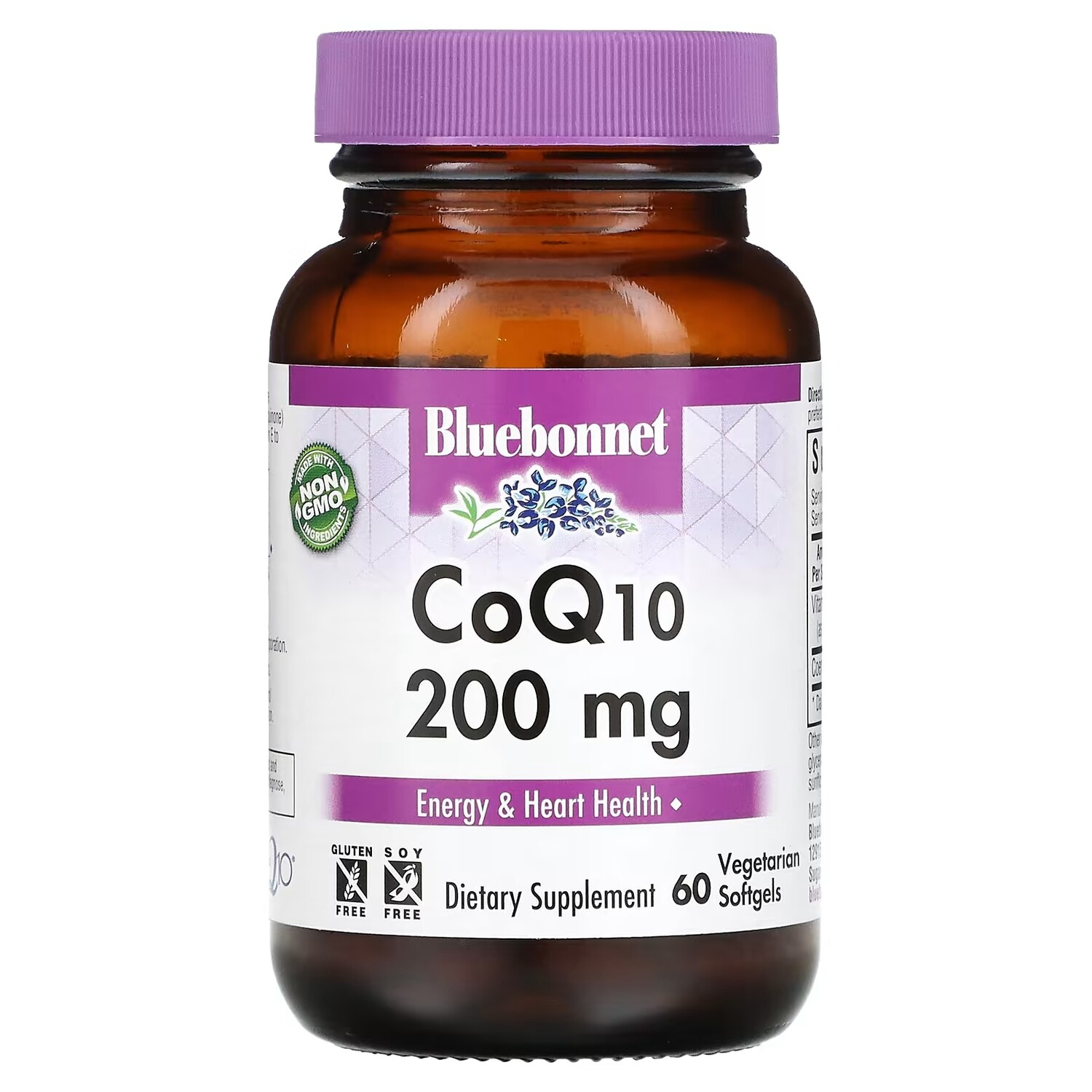 Bluebonnet Nutrition CoQ10 200 мг, 60 желатиновых капсул
Bluebonnet Nutrition CoQ10 200 мг, 60 желатиновых капсул