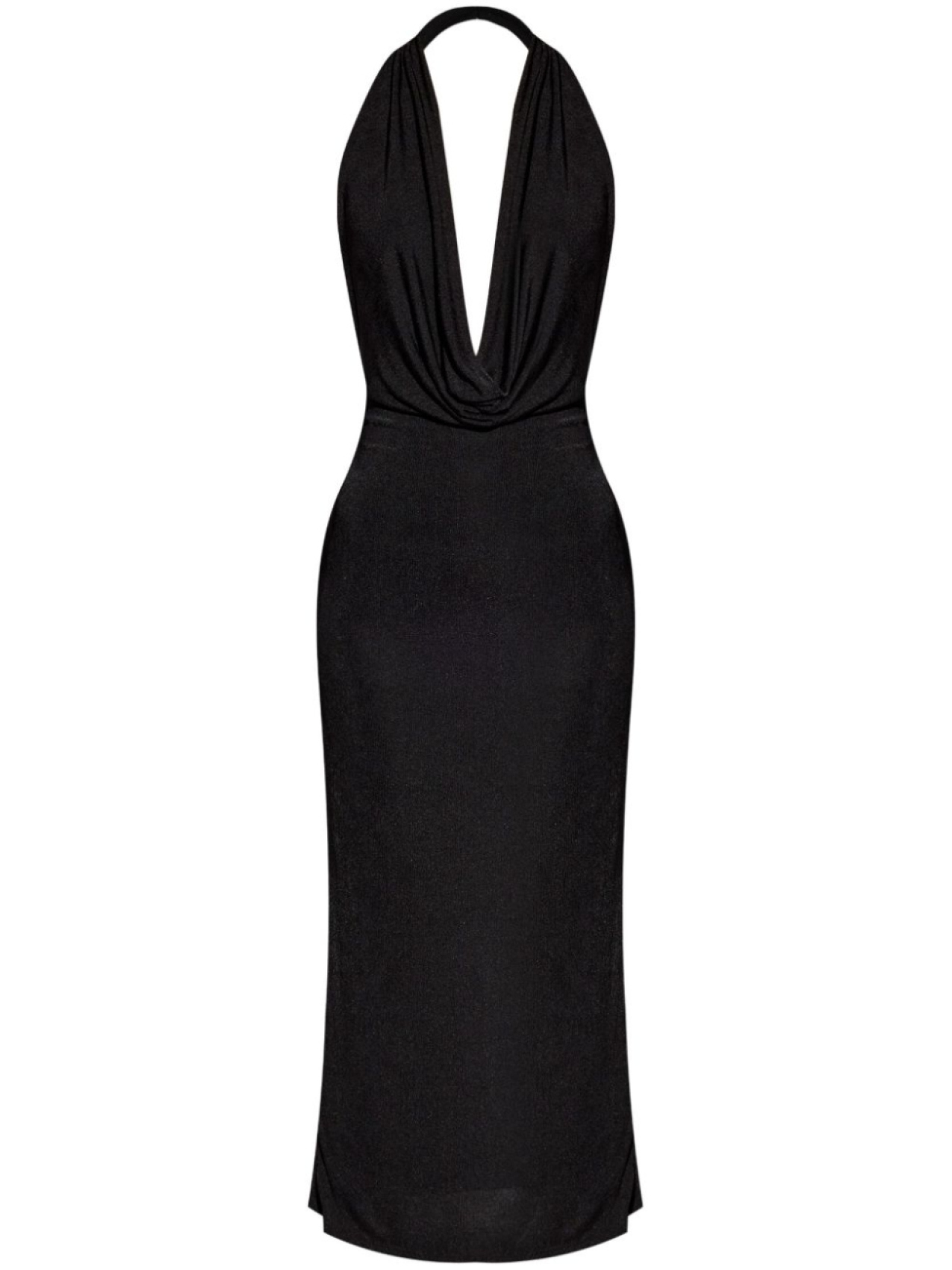 MISBHV платье миди с воротником-хомутом, черный
MISBHV платье миди с воротником-хомутом, черный