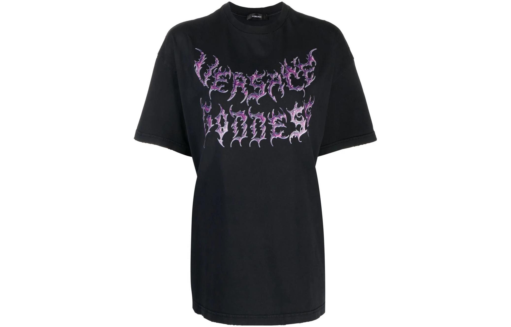 Футболка с принтом логотипа VERSACE, черный
Футболка с принтом логотипа VERSACE, черный