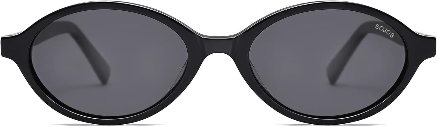 Солнцезащитные очки SOJOS из ацетата, поляризованные, овальной формы, женские, в стиле ретро, ручной работы, узкие, в стиле Y2K, легкие, винтажные, дизайнерские, 90-е годы, модель SJ3013, Black
Солнцезащитные очки SOJOS из ацетата, поляризованные, овальной формы, женские, в стиле ретро, ручной работы, узкие, в стиле Y2K, легкие, винтажные, дизайнерские, 90-е годы, модель SJ3013, Black